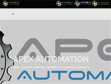 Tablet Screenshot of apexautomation.ca
